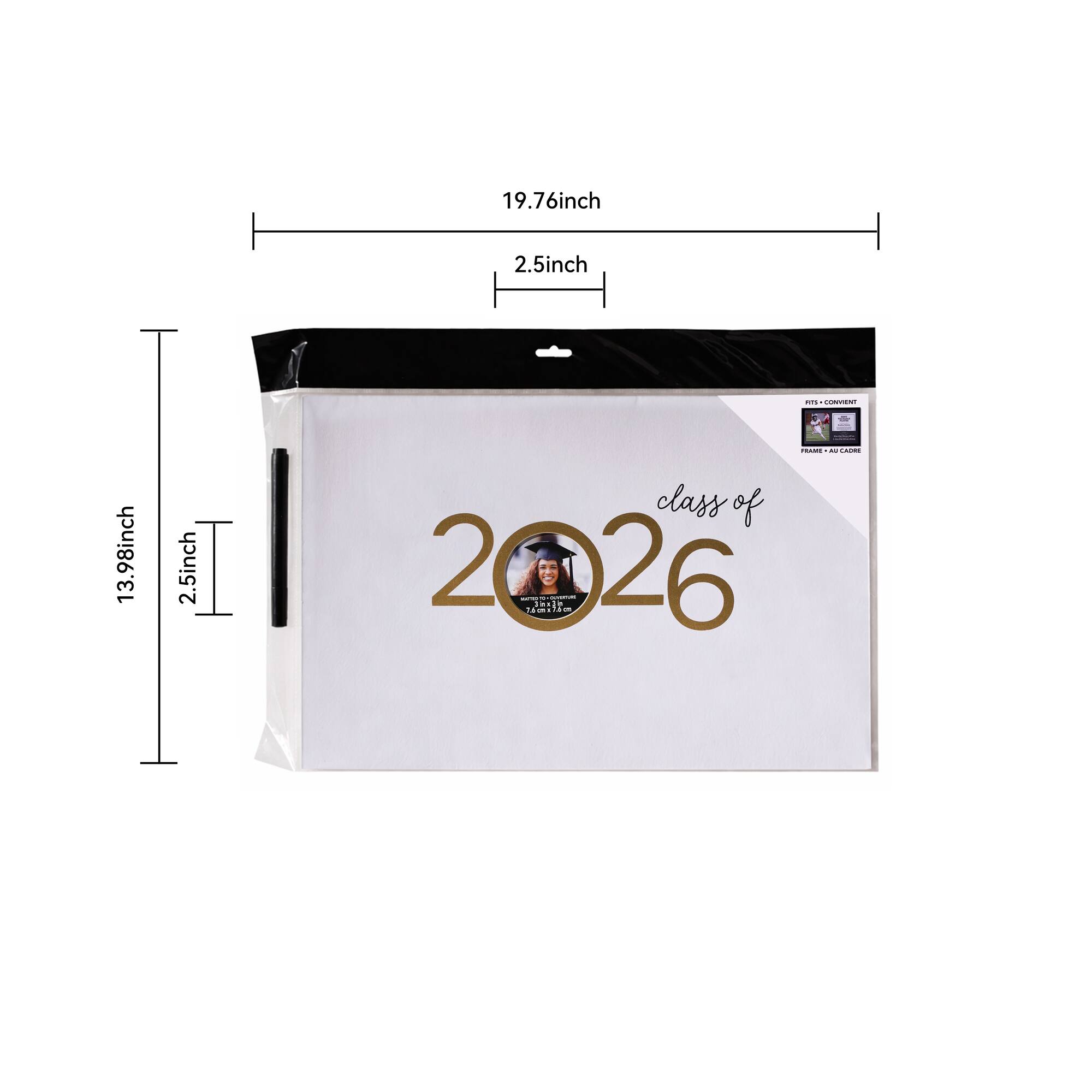 12" x 18" 2026 Signature Mat & Pen, Graduation by Ashland®